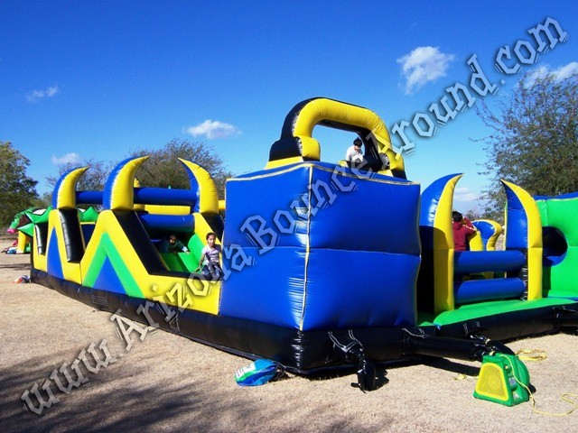 Big inflatable Obstacle course rentals Phoenix AZ